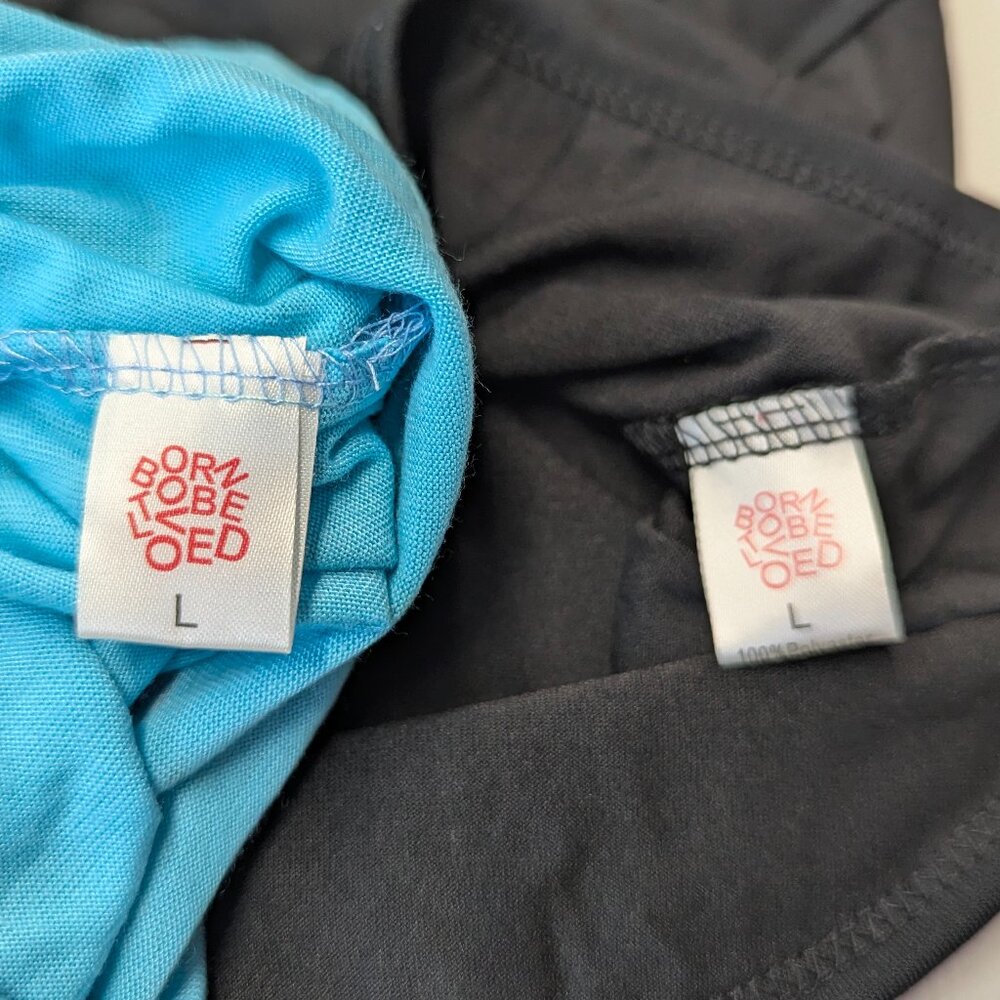 Bundle of Born To Be Loved Size *Small Dog Shirts Blue and Black - Picture 6 of 9